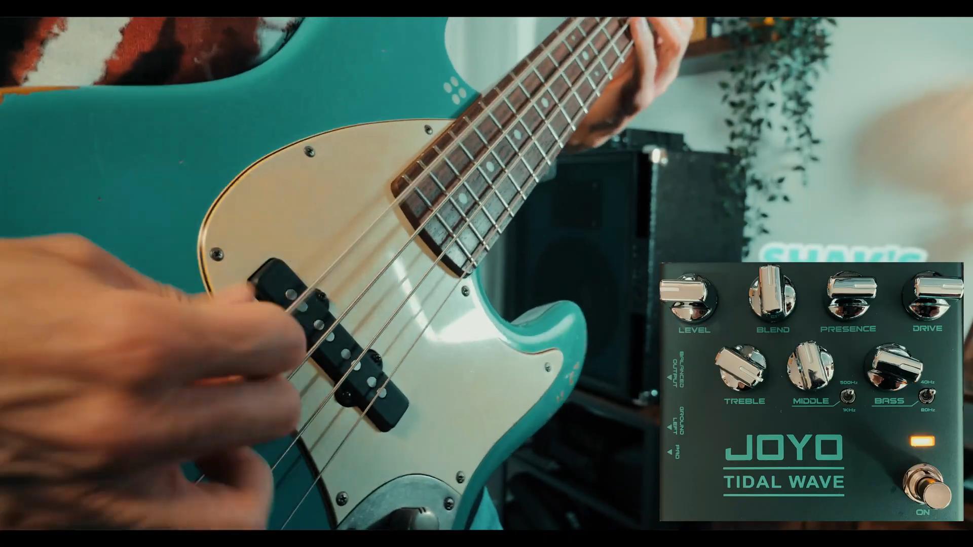 Amazon.com: JOYO Bass Guitar Pedals Preamp Overdrive Pedal with EQ